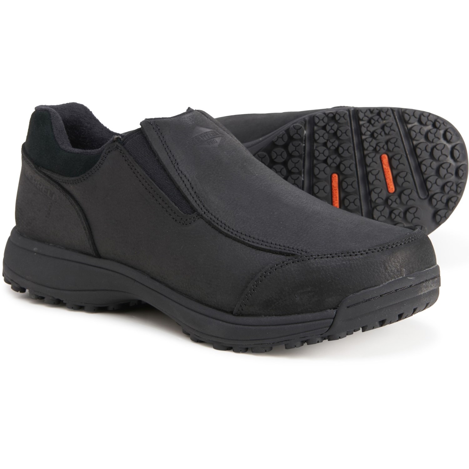 

Туфли Merrell Sutton Moc AC+ Pro Work - Waterproof, Suede Black, 45 (290 мм)