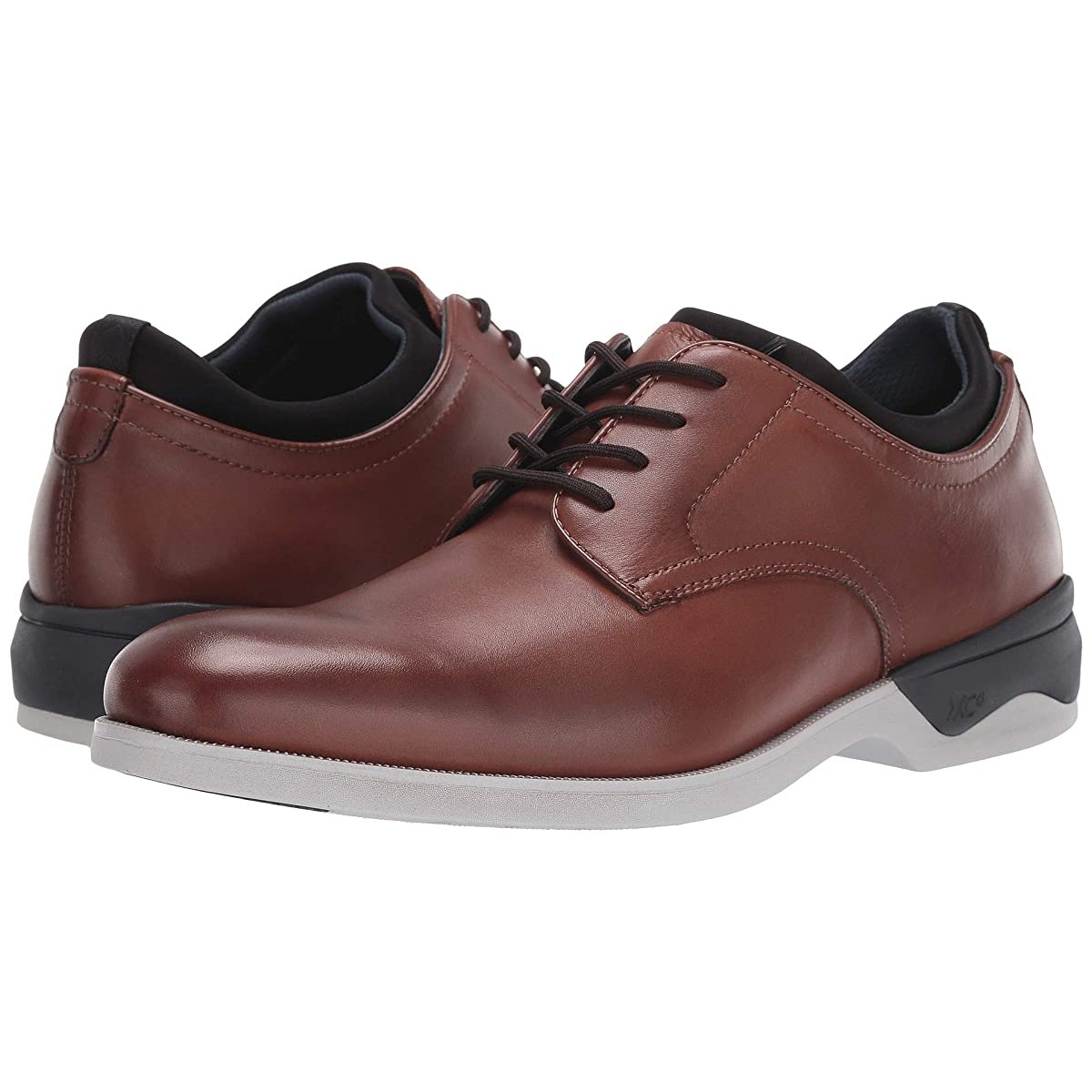 

Туфли оксфорды Johnston Murphy Waterproof XC4& Elkins Casual Plain Toe Oxford Tan Full Grain, 41.5 (265 мм)