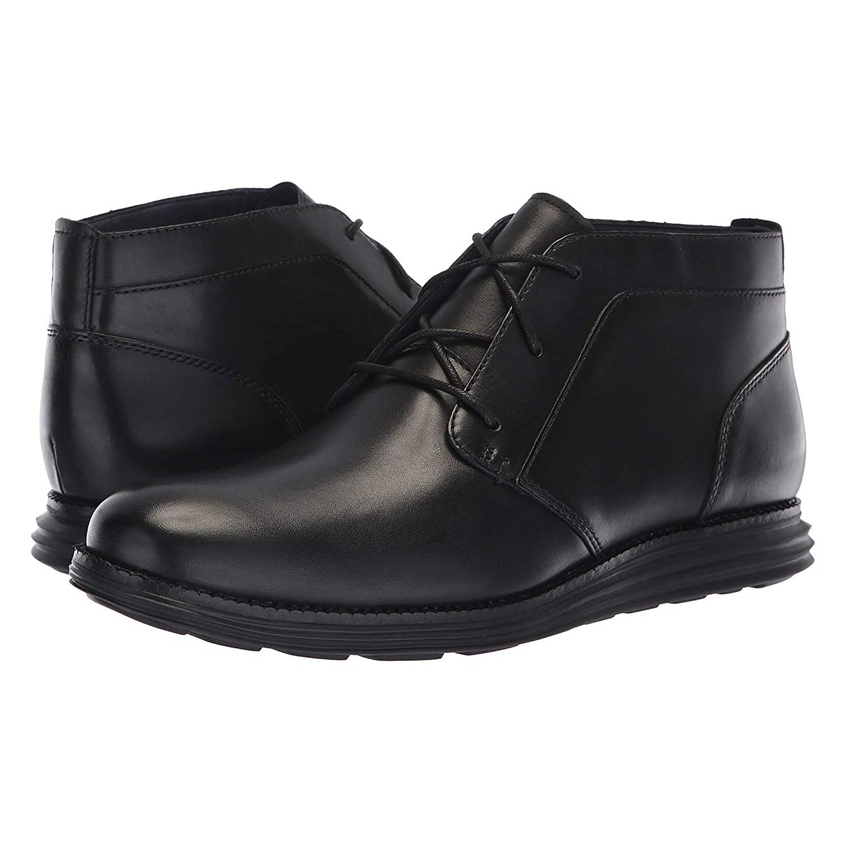 

Ботинки Cole Haan Original Grand Chukka Black Leather/Black, 40.5 (255 мм)
