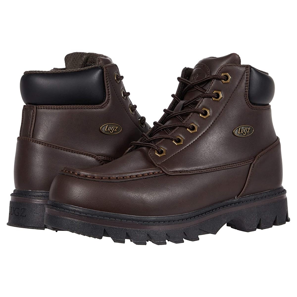 

Ботинки Lugz Warsaw Dark Brown/Black, 46.5 (310 мм)