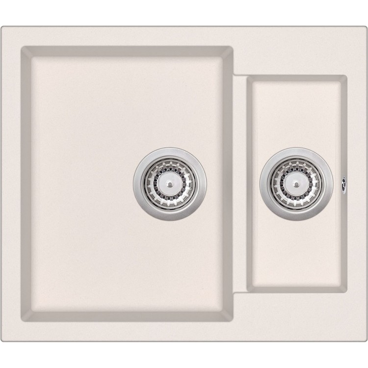 

Кухонная мойка AquaSanita Tesa SQT150W-111 (Silica-Ivory), светло-бежевый