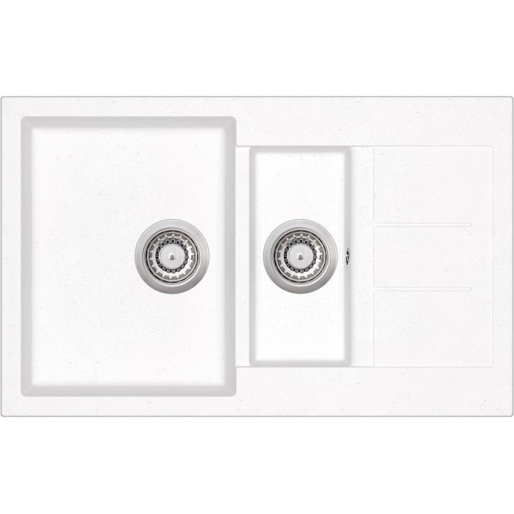 

Кухонная мойка AquaSanita Tesa SQT151W-710 (Alba), белая