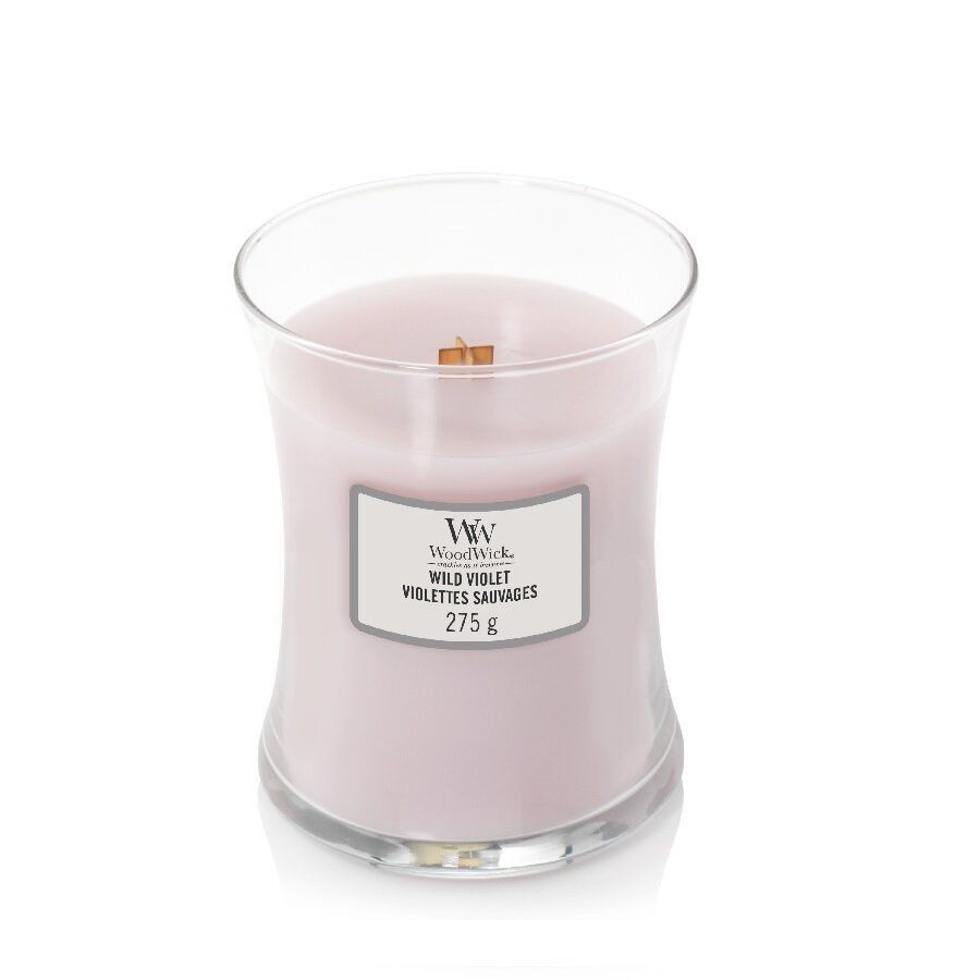 

Ароматическая свеча Woodwick Medium Wild Violet 275 г