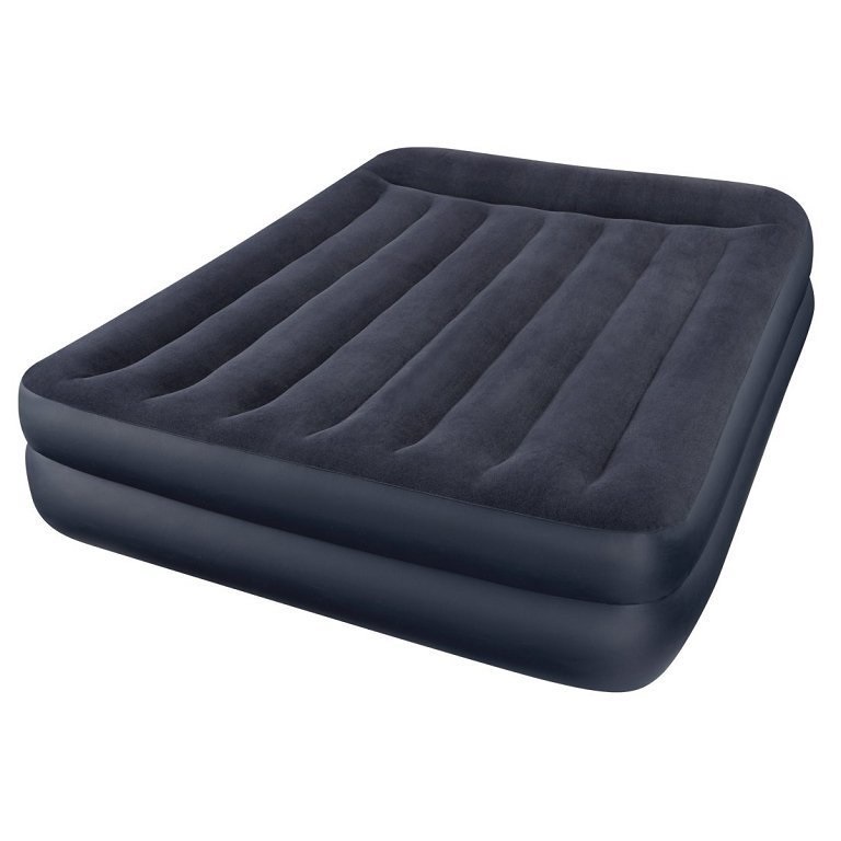 

Уценка! Надувная флокированная кровать Intex 66720 (Stock), черная, 152 х 203 х 42 см