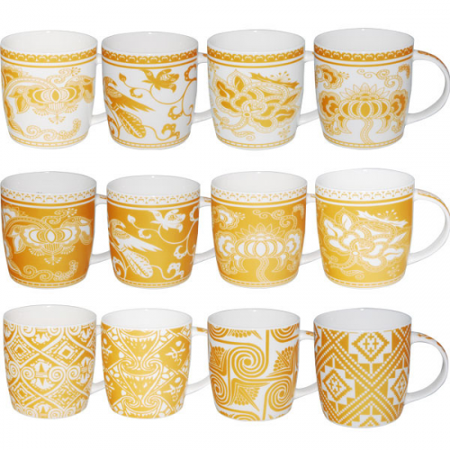 

Чашка 360мл Парча 12шт 2183