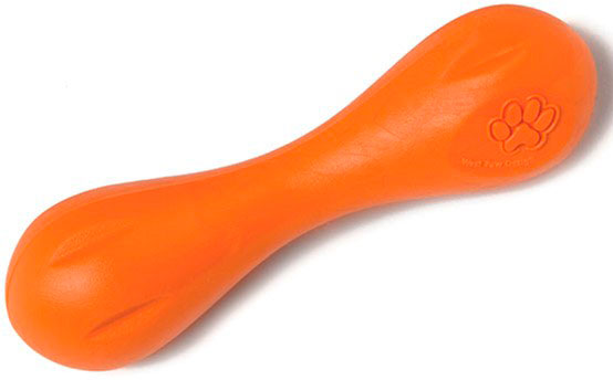 

Игрушка для собак West Paw Hurley Small Tangerine ZG010TNG 15 см