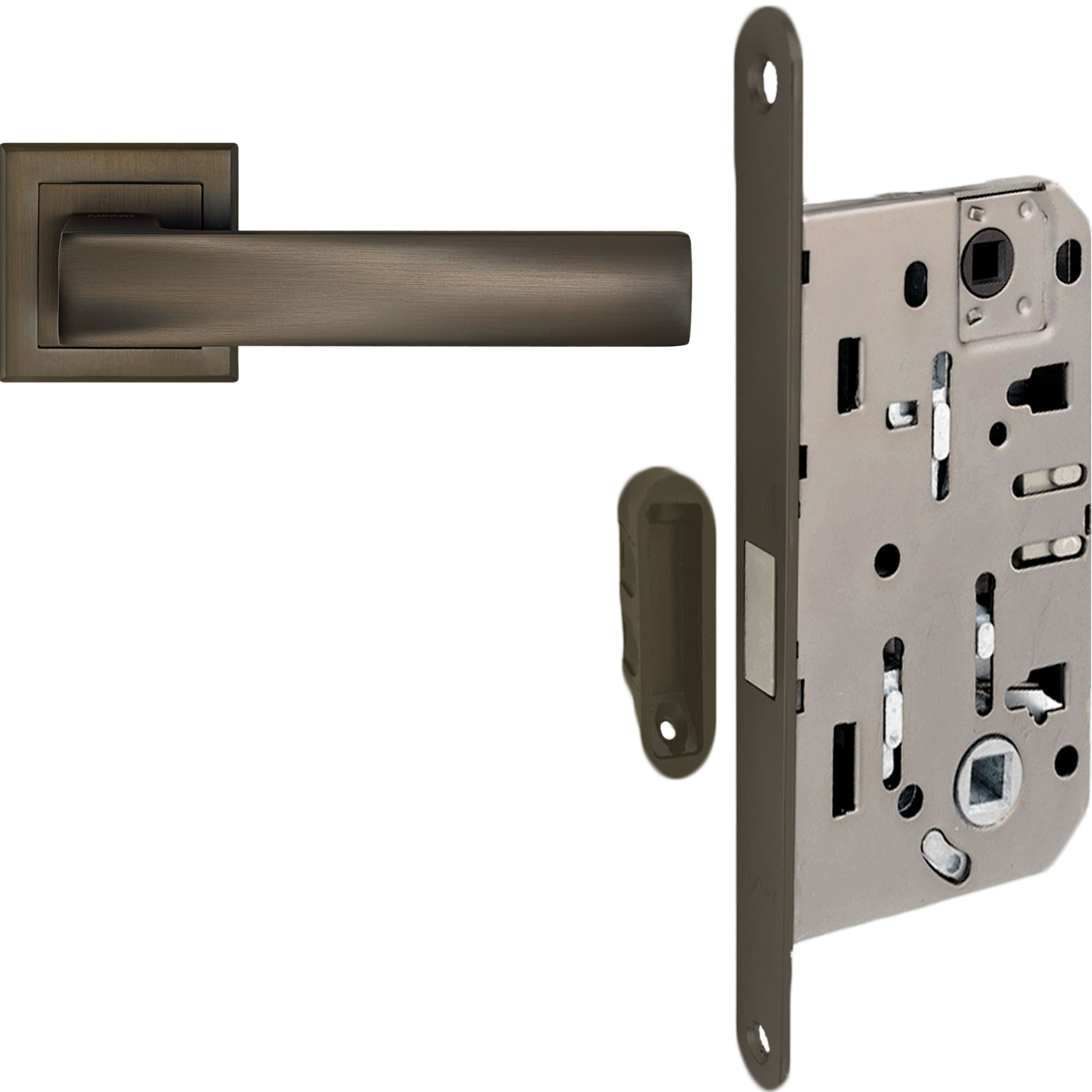 

Ручки комплект с механизмом Linde Hex Berli MA