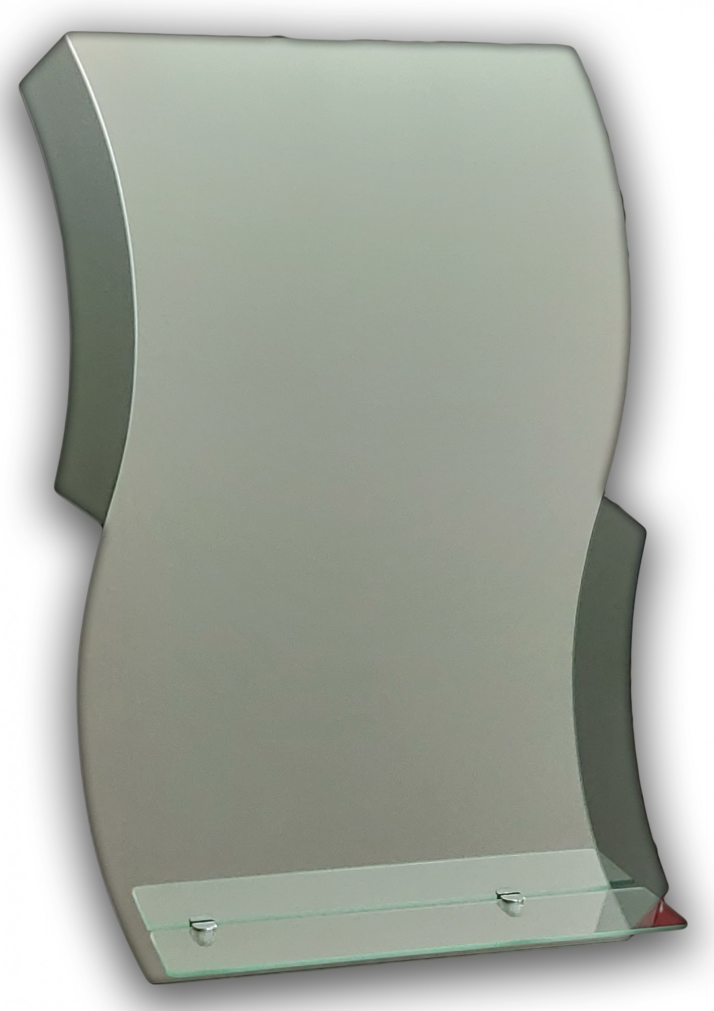 

Зеркало фигурное в ванную комнату Seria A №31 (687х450x120 мм)