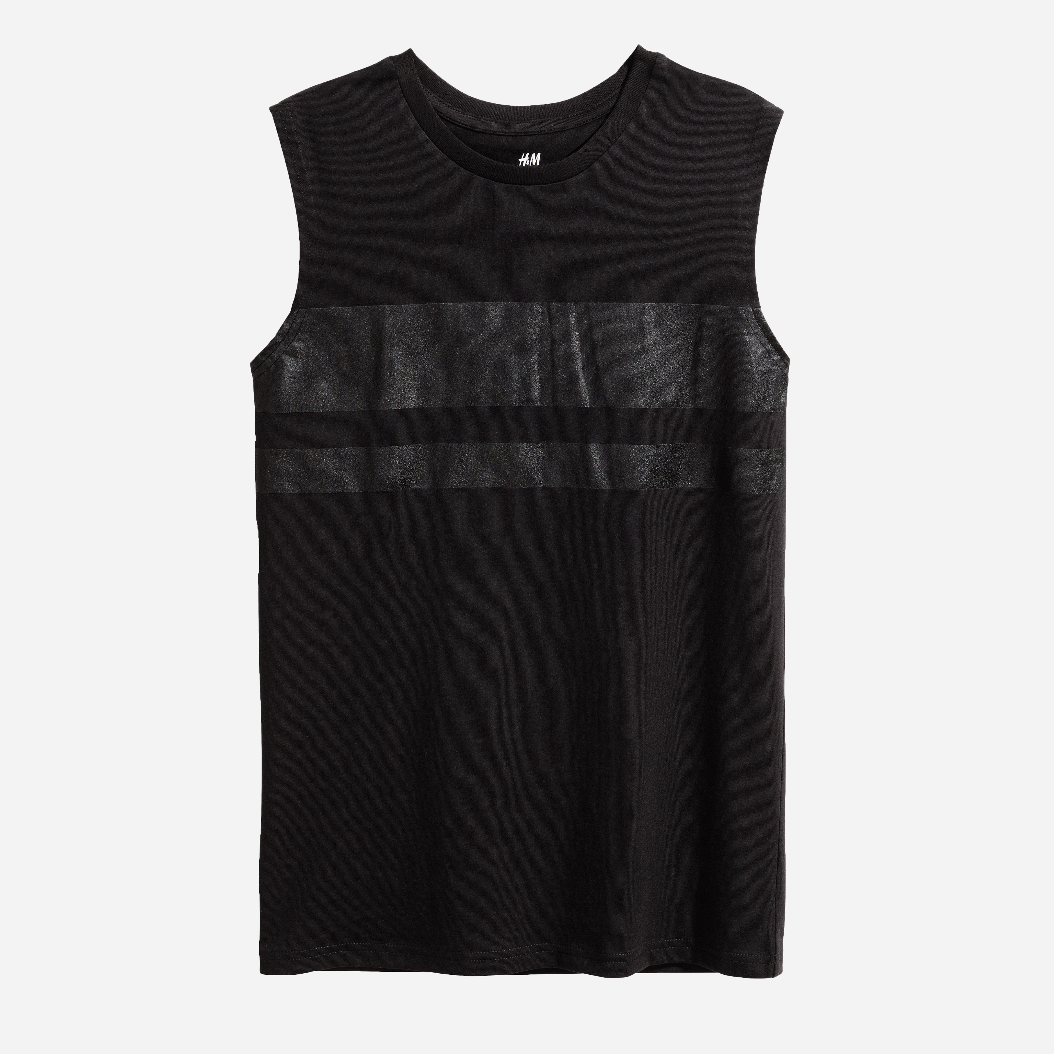 

Майка H&M 0493256-5 158-164 см Черная