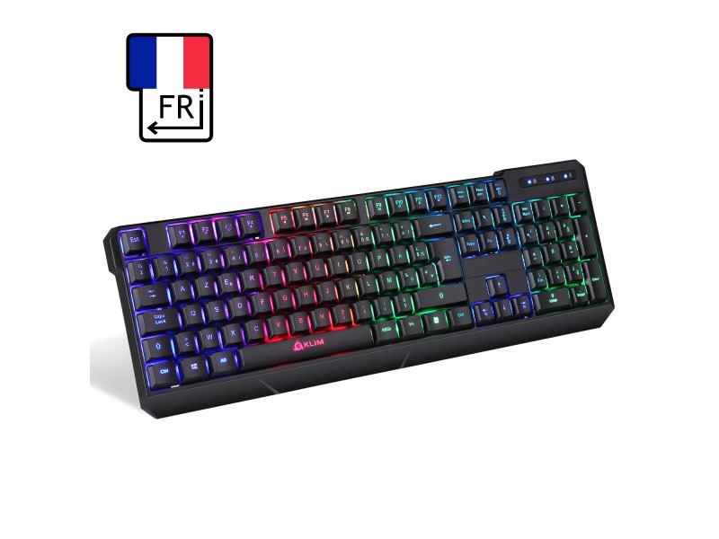 

Геймерская Клавиатура Беспроводная KLIM WL905DE Chroma Clavier Gamer 2.4 G USB Раскладка AZERTY