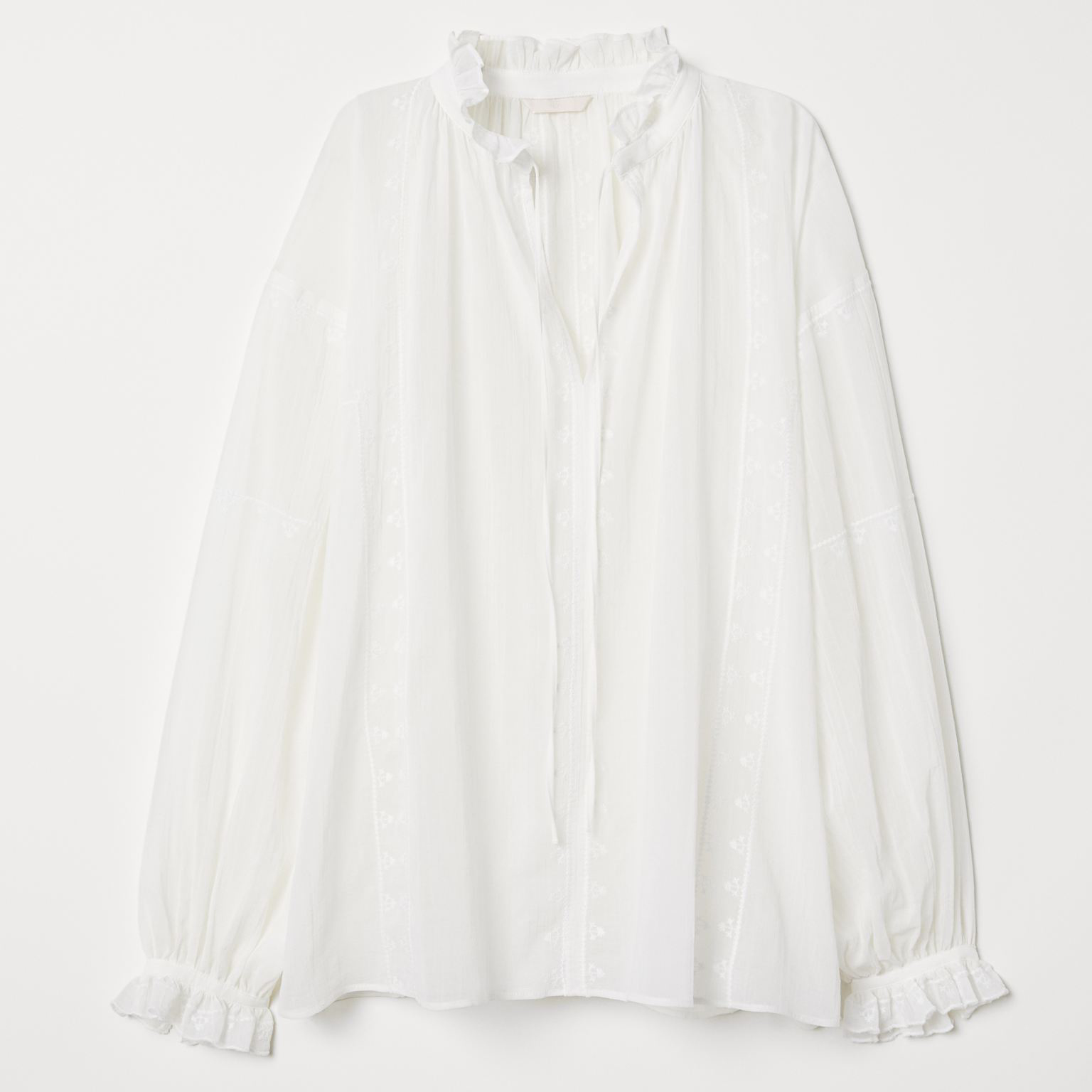 

Блузка H&M 1904-6716318 40 Белая