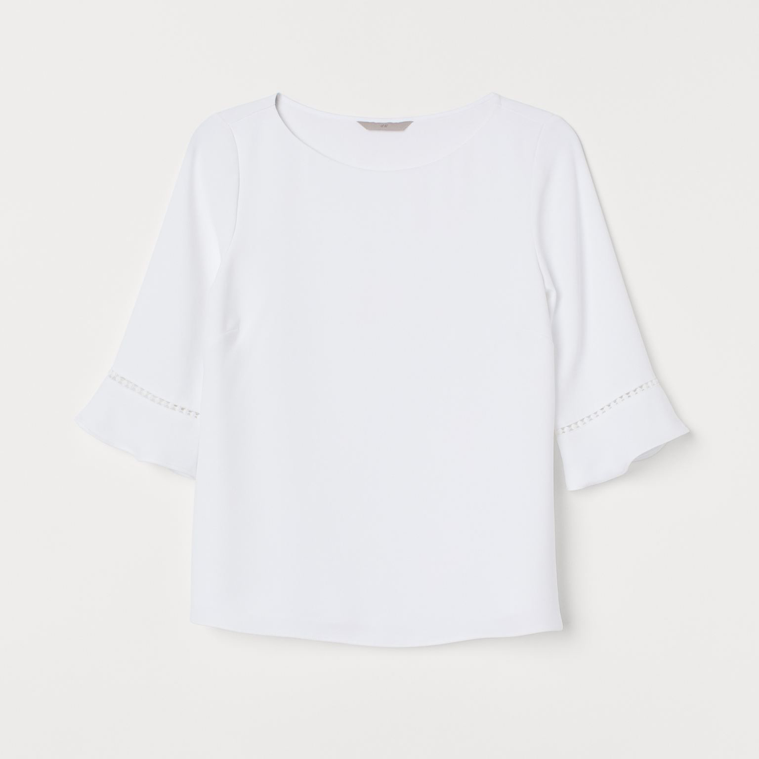 

Блузка H&M 2004-8225560  Белая, Блузка H&M 2004-8225560 42 Белая
