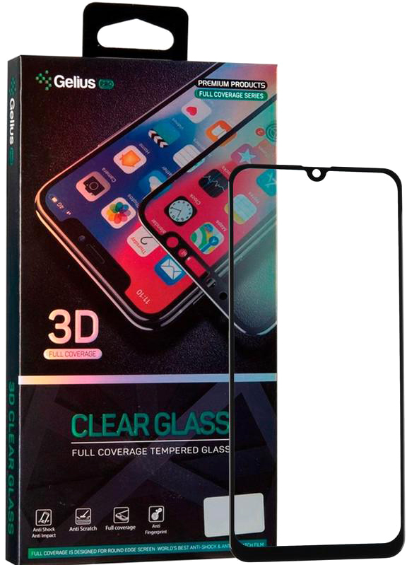

Защитное стекло Gelius Pro для Samsung Galaxy A50s (A507) Black