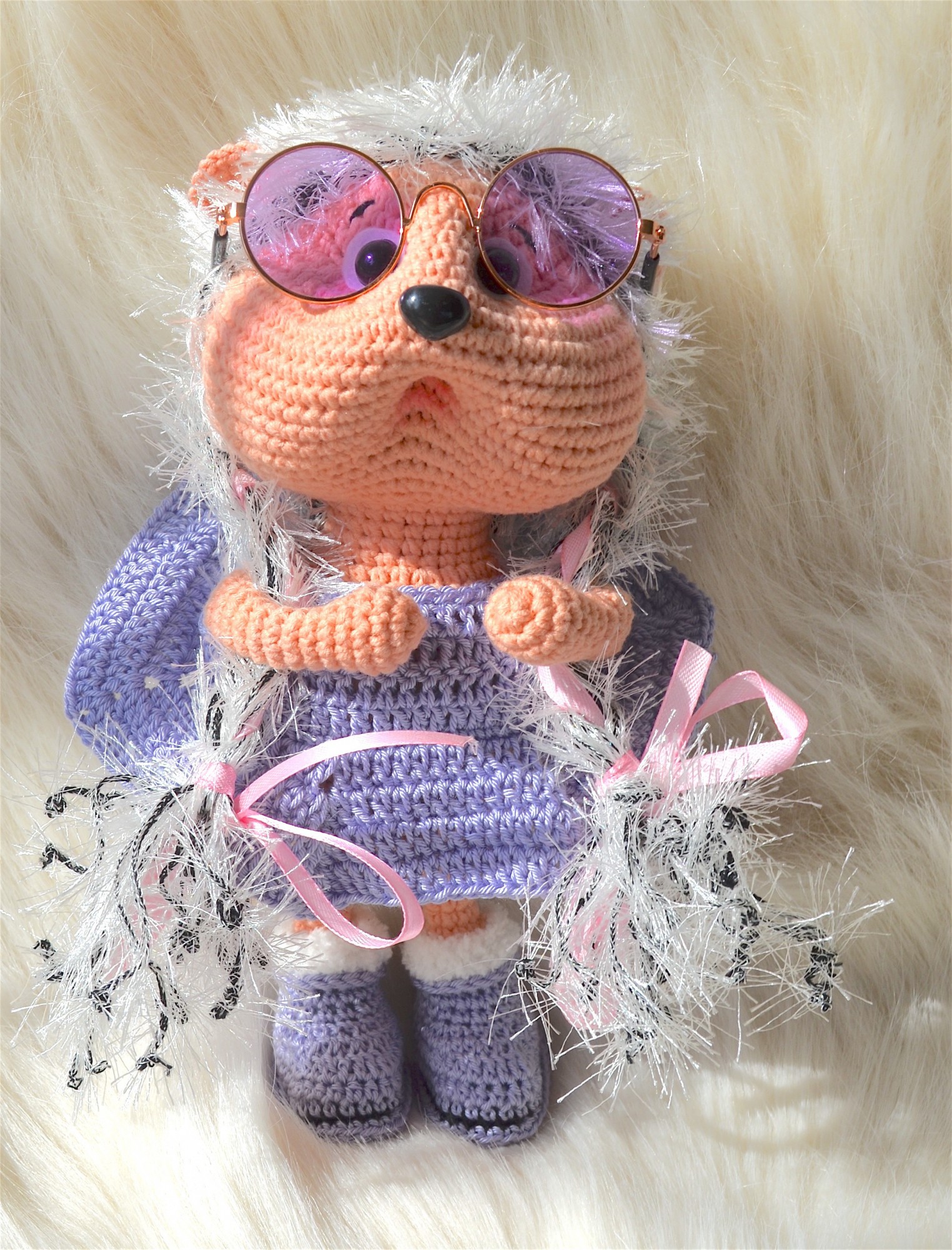 

Игрушка Ёжик девочка Лаванда, Совушка