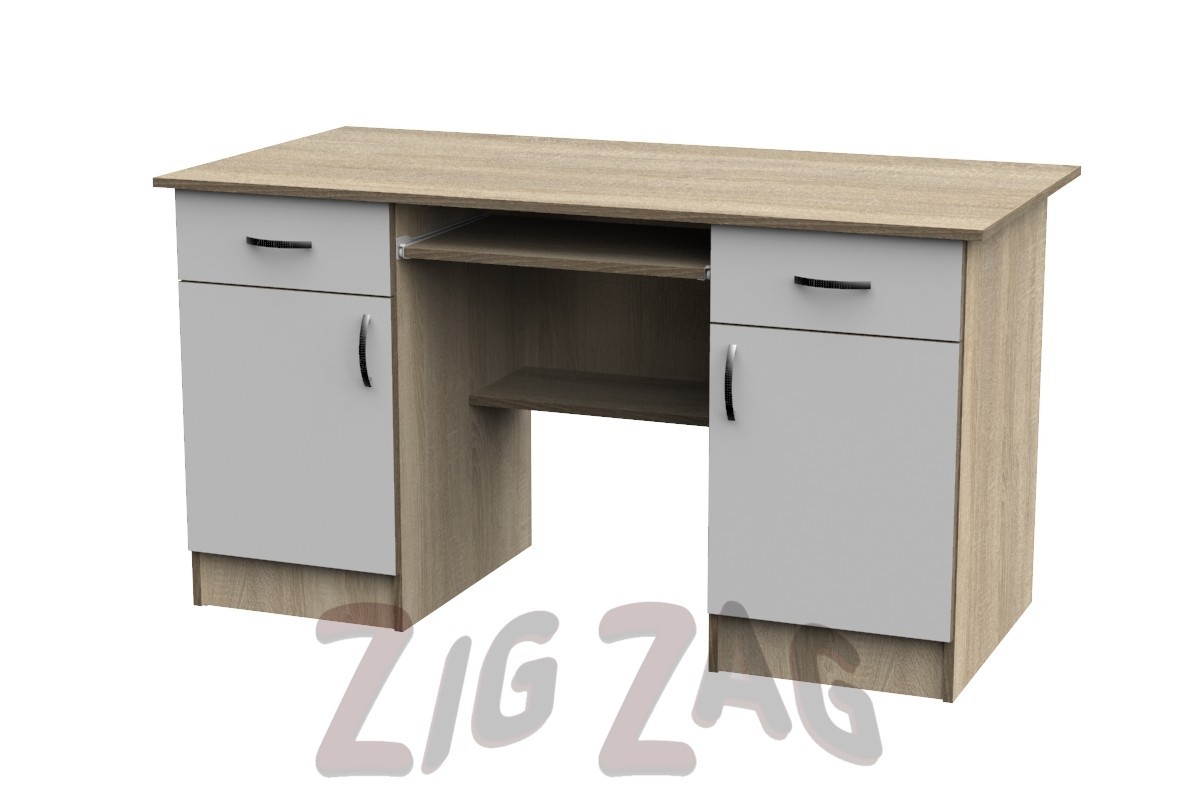 

Письменный стол Тиса СП-22 1600х700 Дуб Сонома - Белый