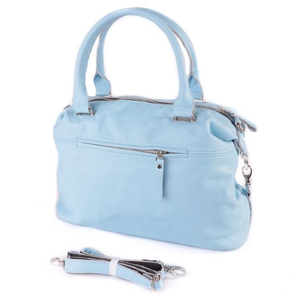 

Женская кожаная сумка Камелия М240 bright blue