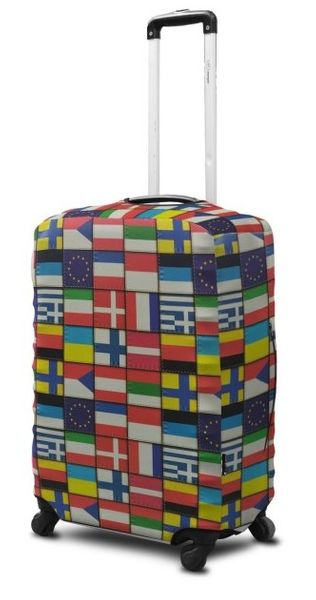 

Защитный чехол для чемодана Coverbag неопрен Флаги мира S