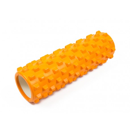 

Массажный валик 45 см FitMagic Grid Roller Pro для точечного массажа спины мышц тела оранжевый