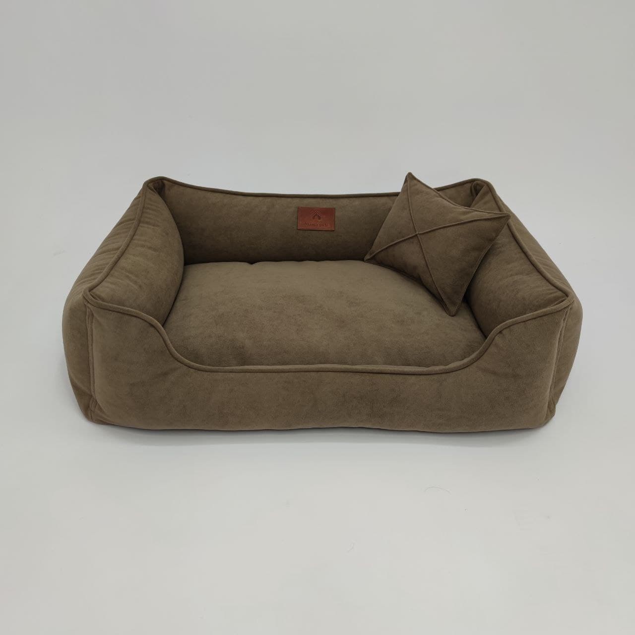 

Лежак для собак Mamo pets Comfortable Divotex Omega Велюр XL (110x70x24) Cappuccino