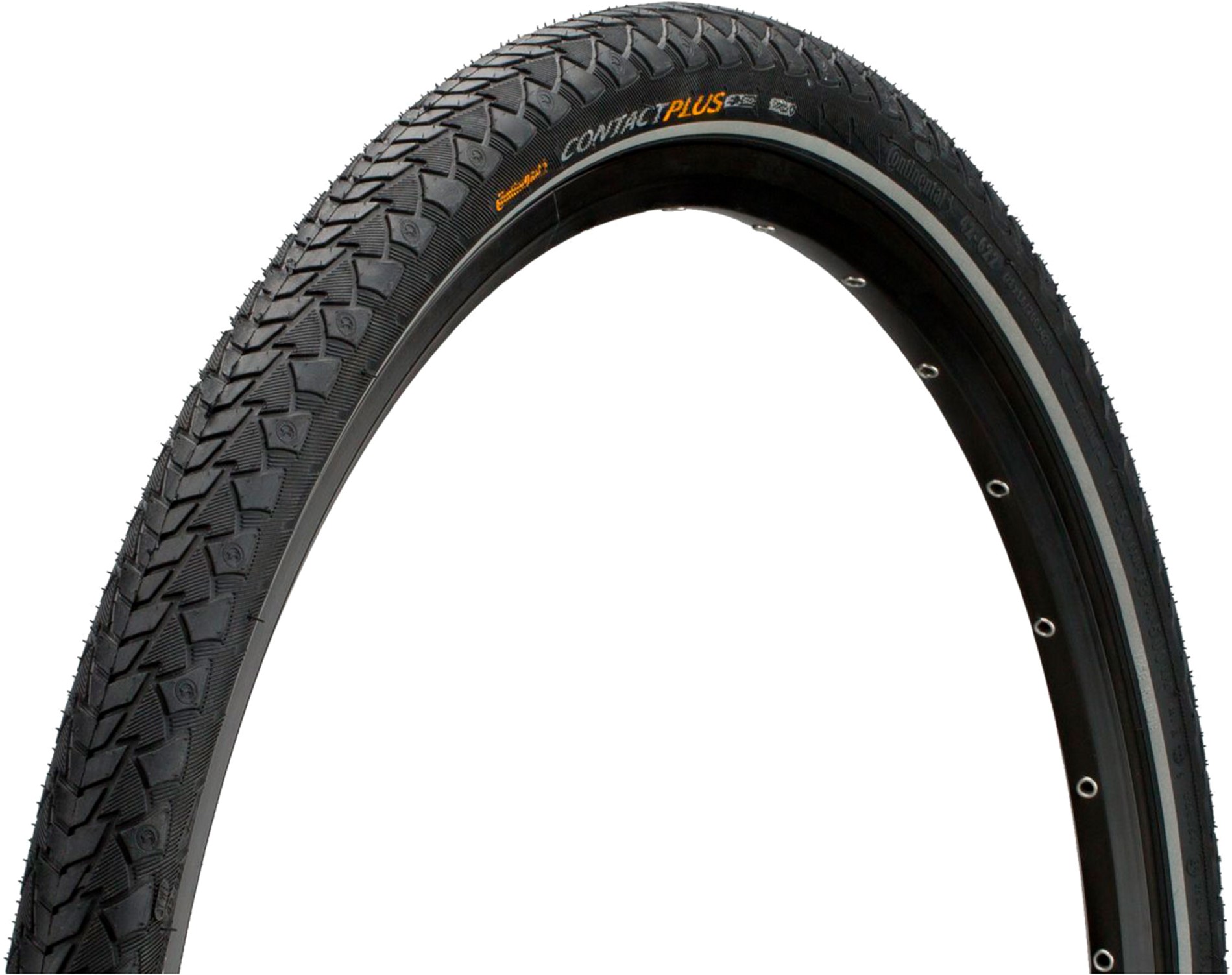 

Покрышка Continental Contact Plus, 28", 700 x 32C, 28 x 1 1/4 x 1 3/4, 32-622, черная, не складная, светоотражающая, SafetyPlus Breaker, 750 г (101004)