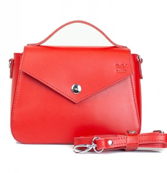

Кожаная женская сумка Lili красная TW-LILY-RED-KSR