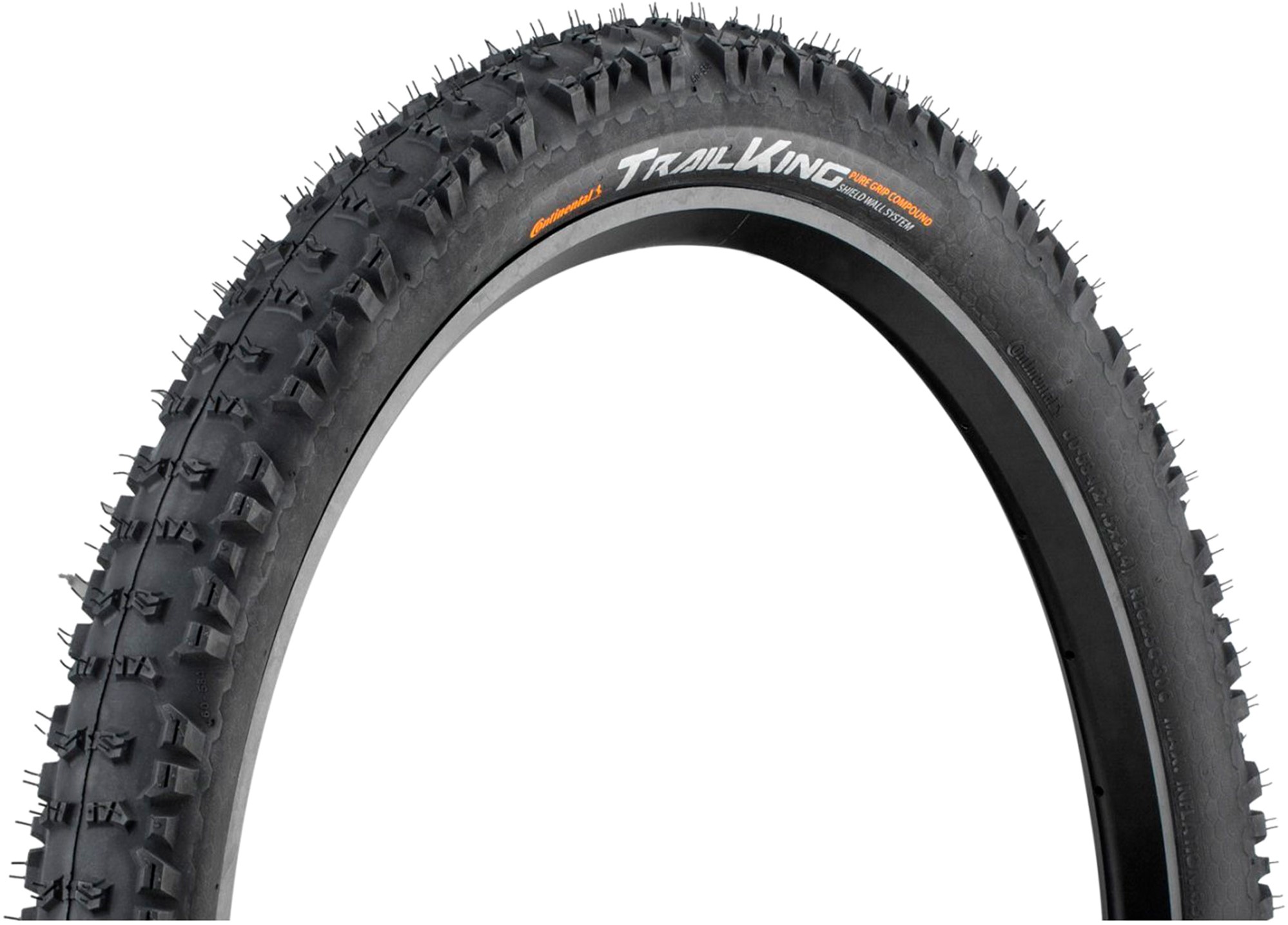

Покрышка бескамерная Continental Trail King ShieldWall, 29"x2.20, 55-622, черная, складная, 805 г (150298)