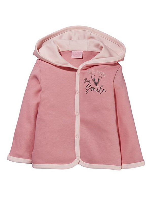 

Кофта LUPILU с капюшоном рост 62/68 розовая