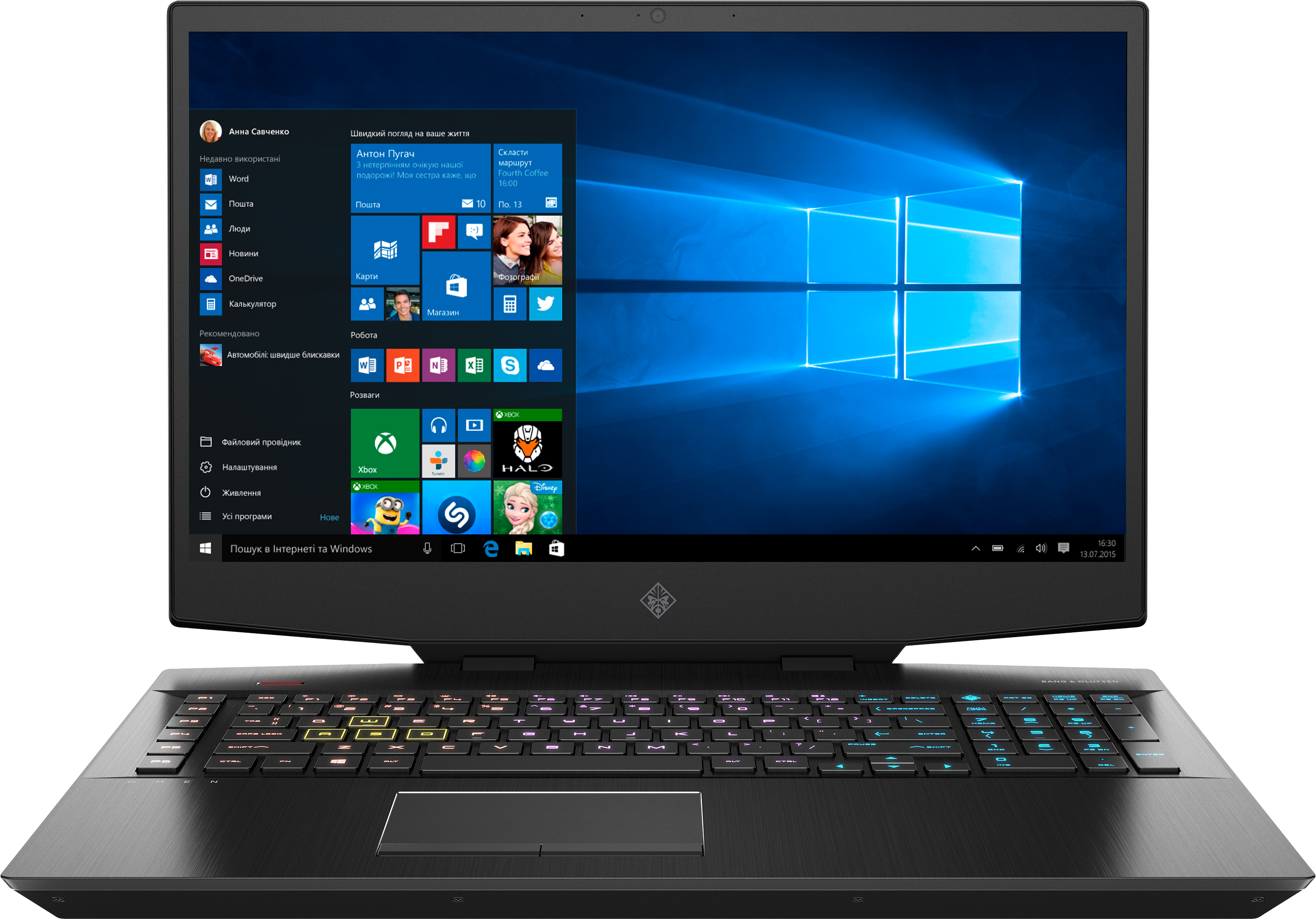 

Ноутбук HP Omen 17-cb1000ua (423R5EA) Shadow Black