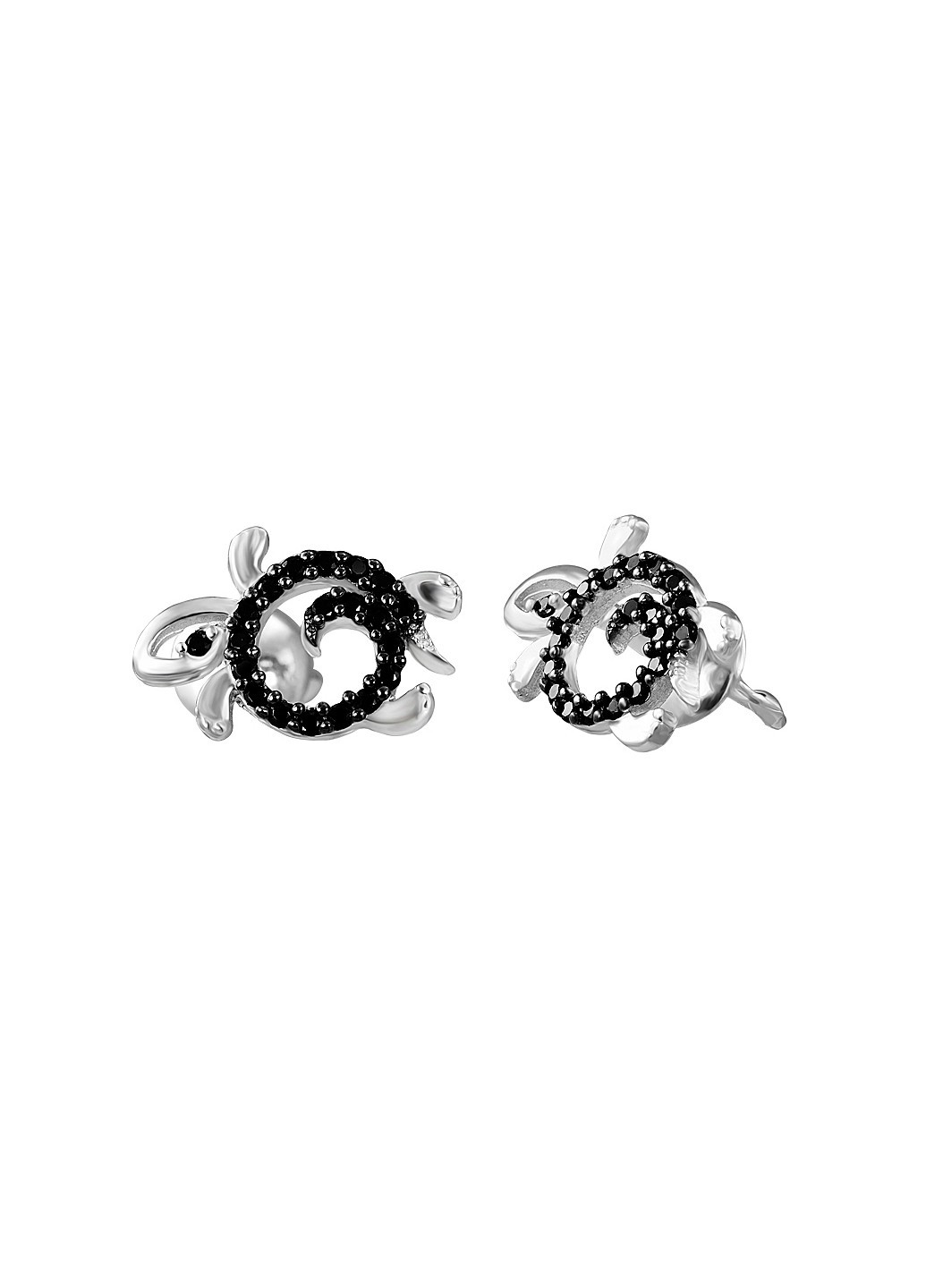 

Серебряные серьги пуссеты HARMONY 923404 бел 923404