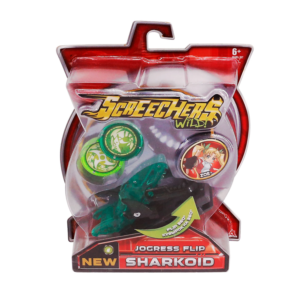 

Машинка трансформер Alpha Group Screechers Wild S2 L1 Шаркоід (EU684204)
