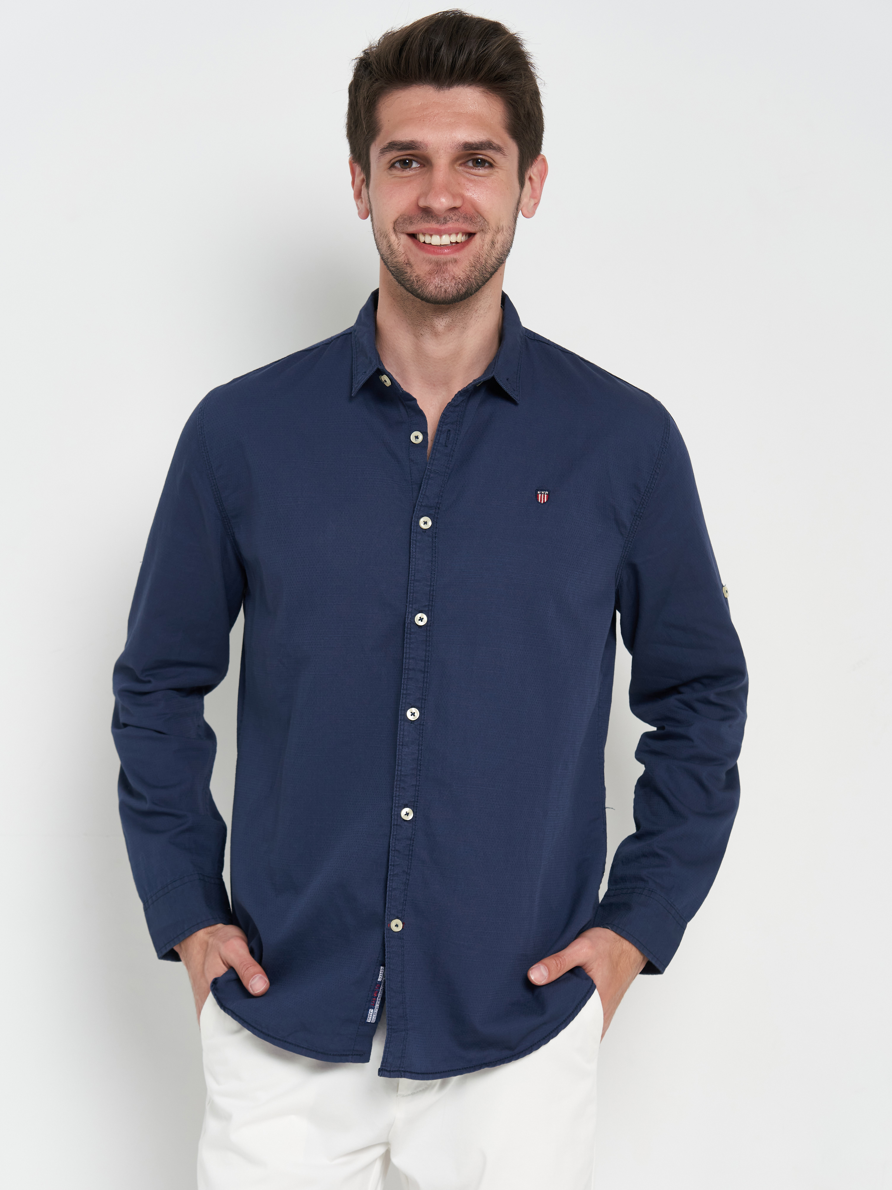 

Рубашка Remix L134  Синяя, Рубашка Remix L134 M Синяя