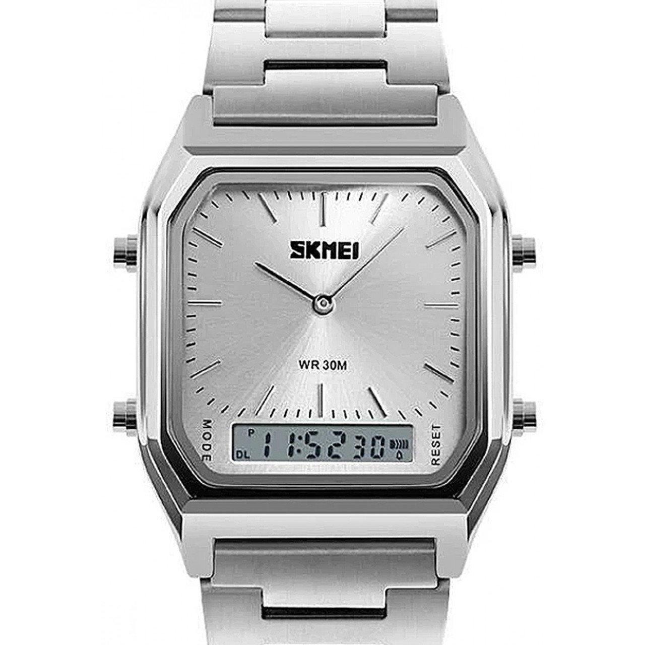 

Мужские часы Skmei 1220 Silver quartz