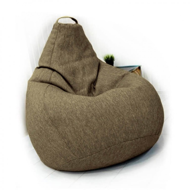 

Кресло груша Beanbag Beige рогожка