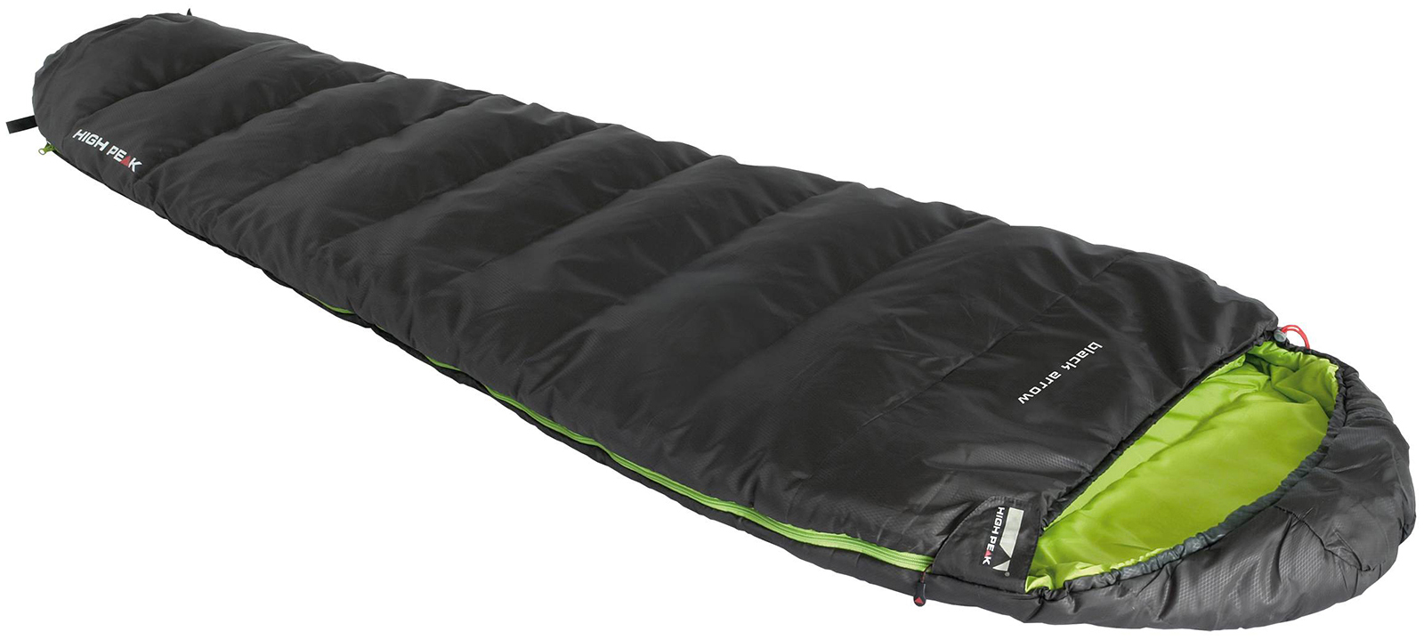 

Спальный мешок High Peak Black Arrow/+4 °C Left Dark Grey/Green (928926)