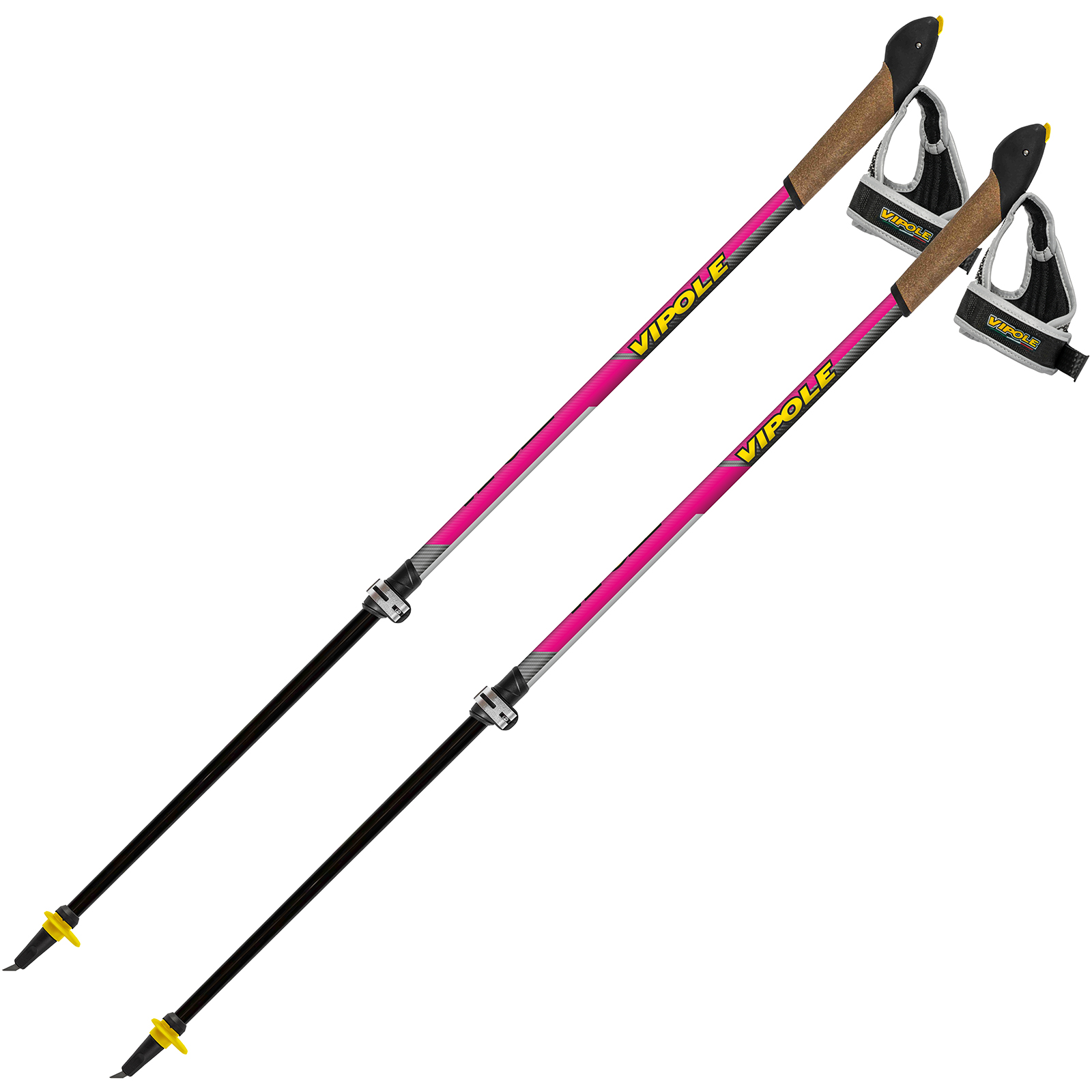

Треккинговые палки для скандинавской ходьбы Vipole Instructor Vario QL Violet DLX S2029 (928538)