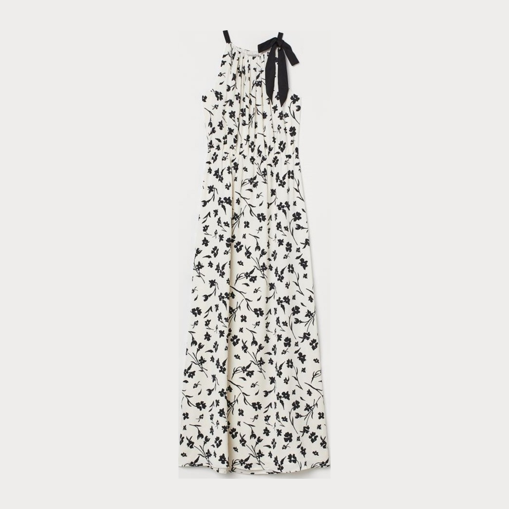 

Платье H&M 060766785 40 Белое с черным