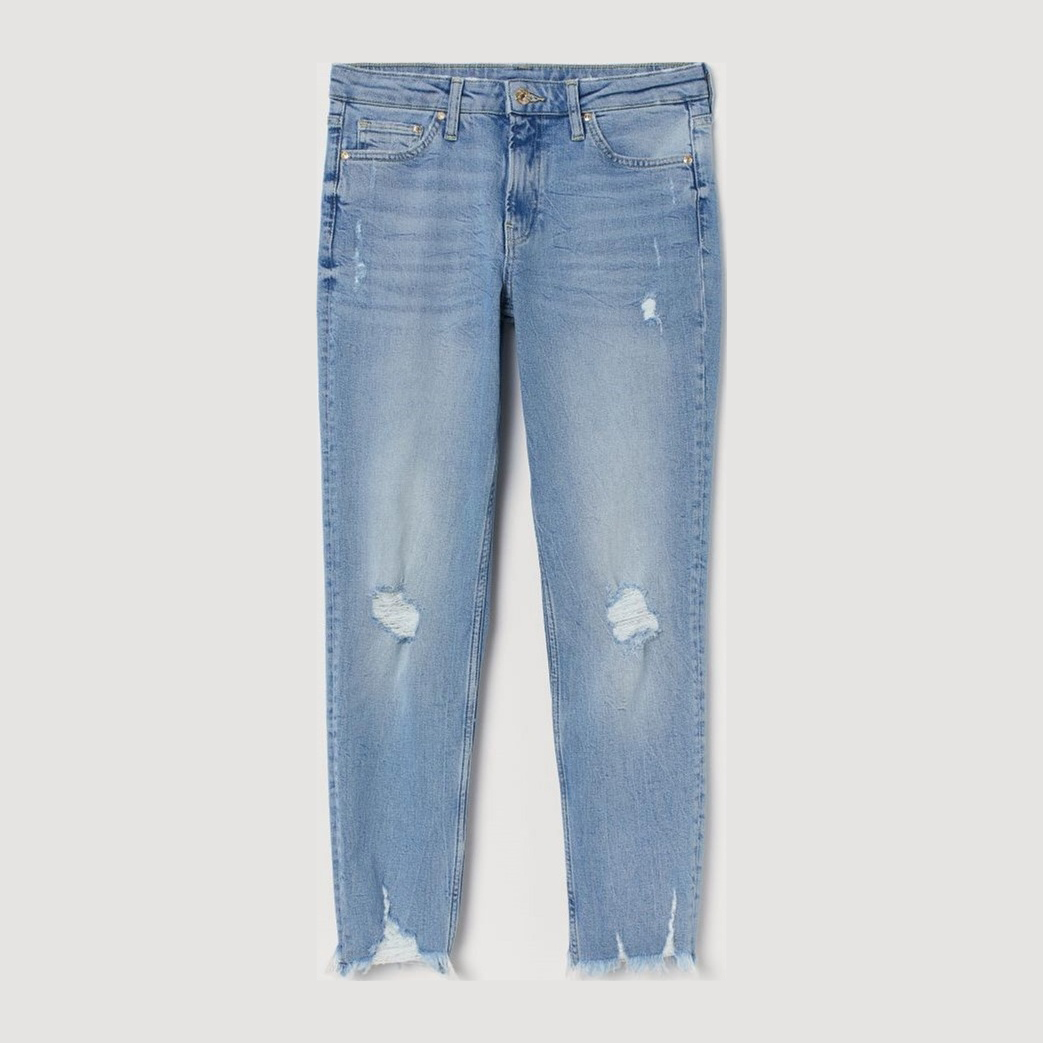 

Джинсы H&M 060724904 40 Голубые