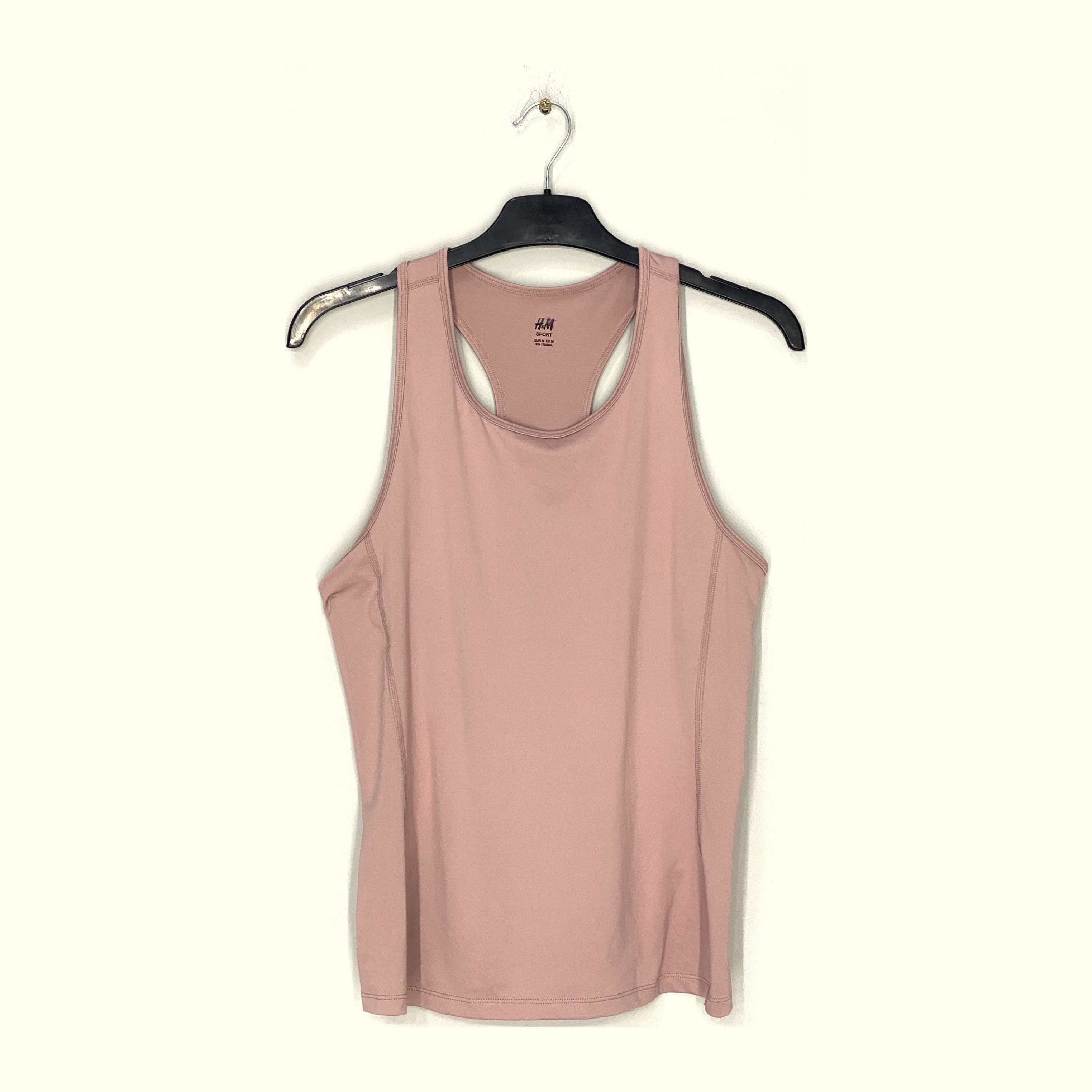 

Спортивная майка H&M 060864846 М Грязно-розовая