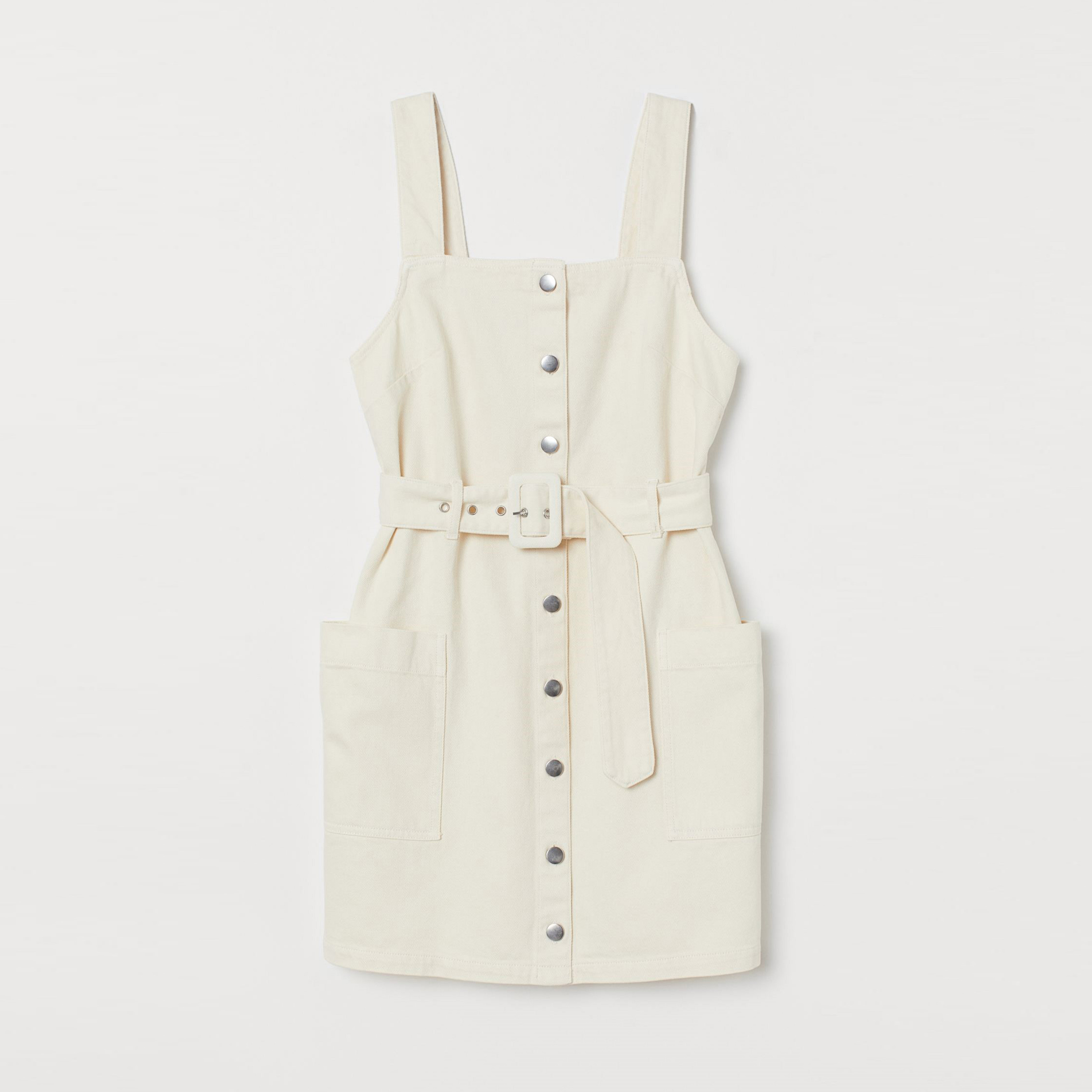 

Сарафан джинсовый H&M 060824085 48 Молочный