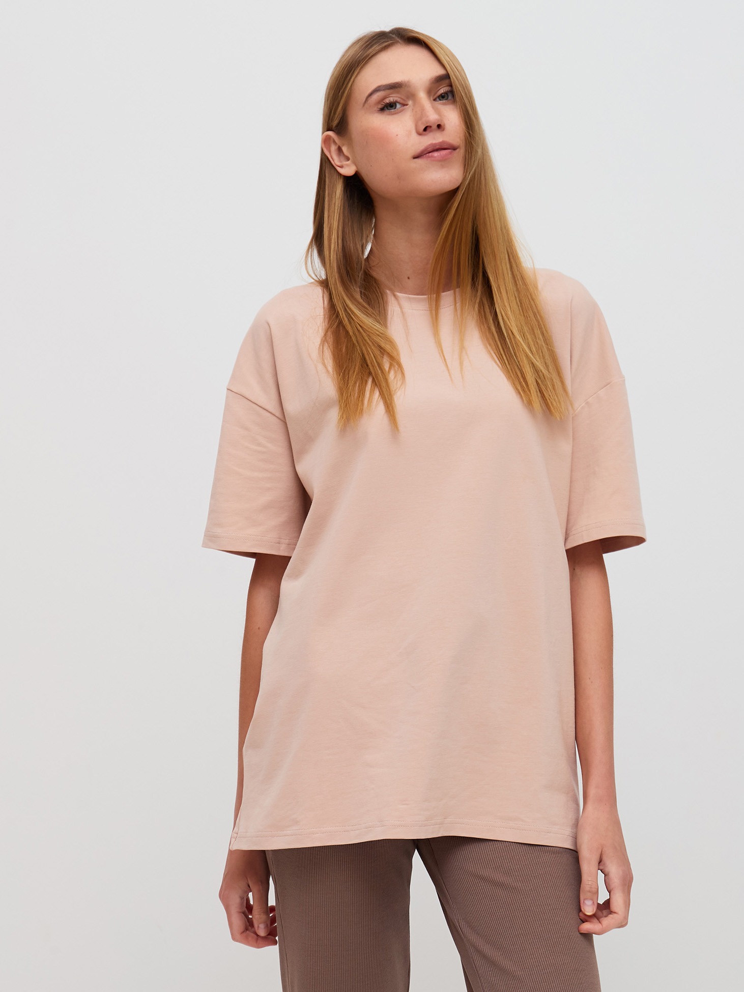 

Футболка Basic Story TS-1-051-005-1-4 L Бежевая