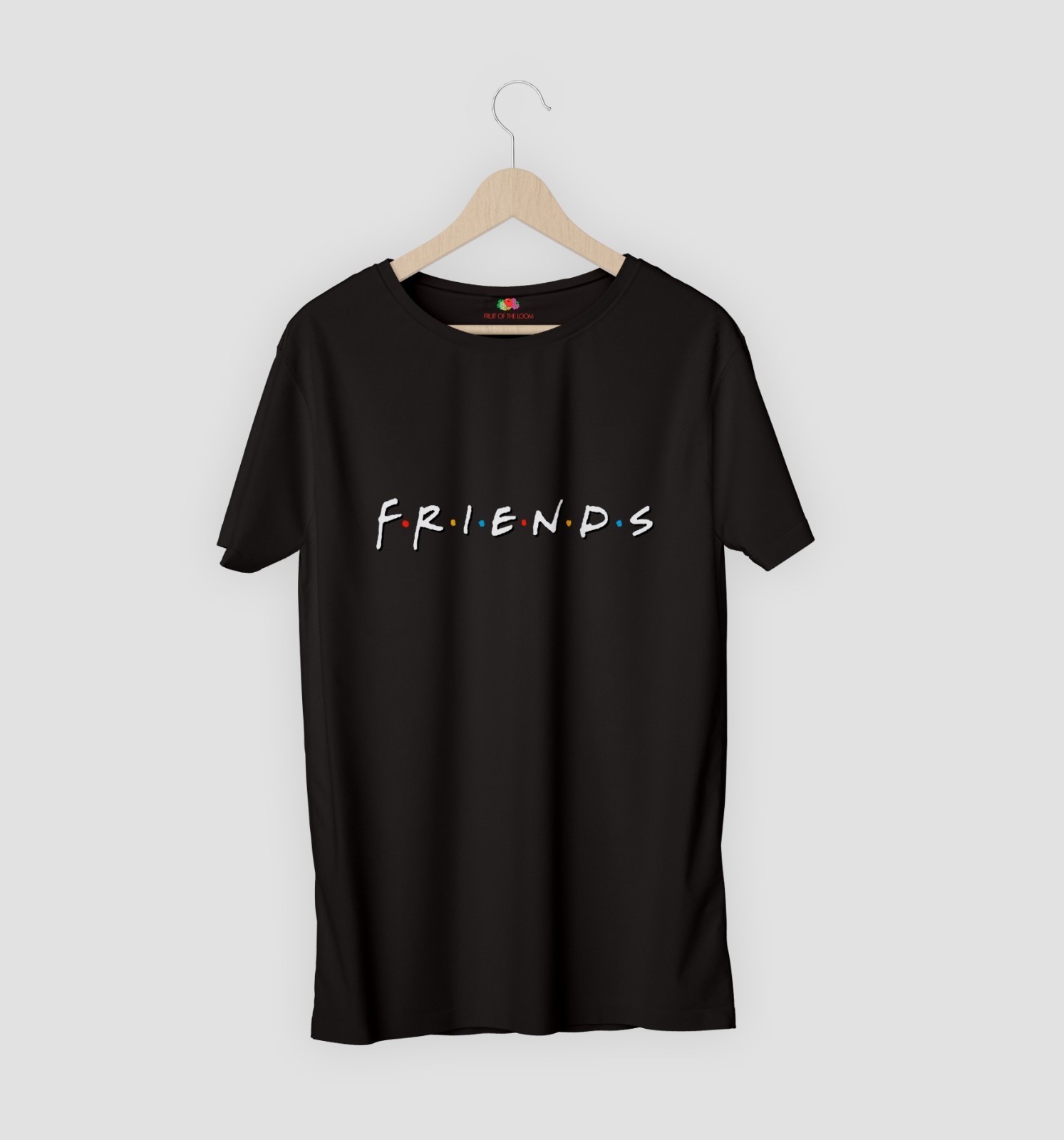 

Футболка с принтом Fruit of the loom Friends от Точка черная Мужская, Футболка с принтом Fruit of the loom Friends от Точка черная Мужская S