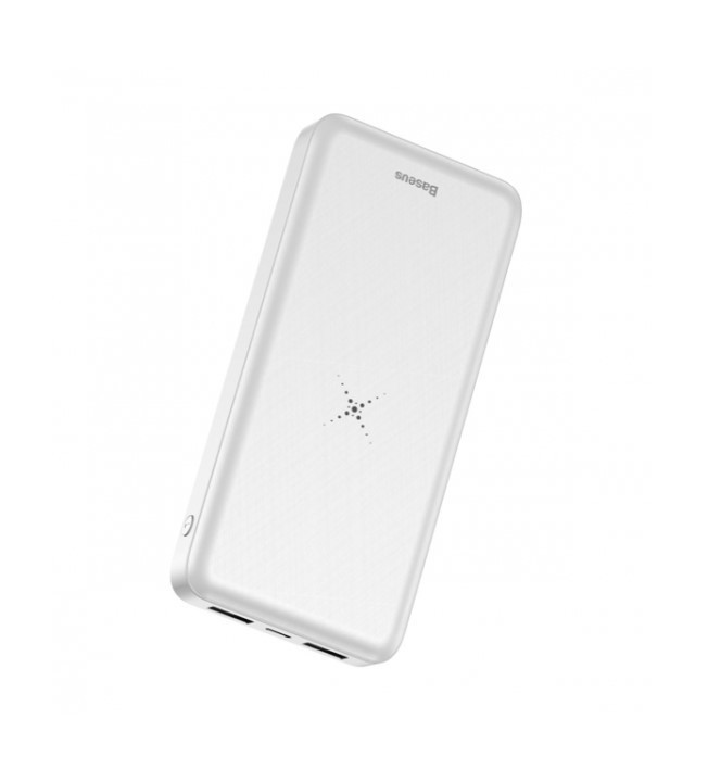 

Павербанк Baseus Wireless 10000 mAh с поддержкой беспроводной зарядки для Android/iOS White