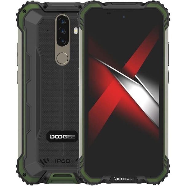 

Защищенный смартфон Doogee S58 pro ip68 6/64gb black-green