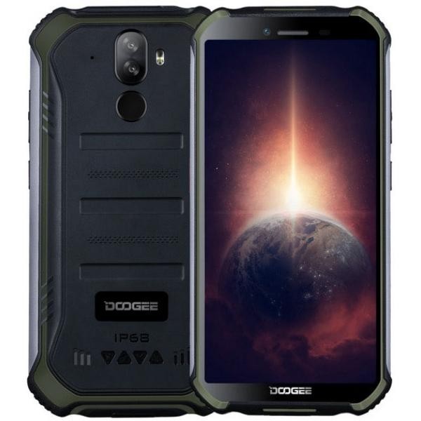

Защищенный смартфон Doogee S40 pro ip68 4/64gb black-green