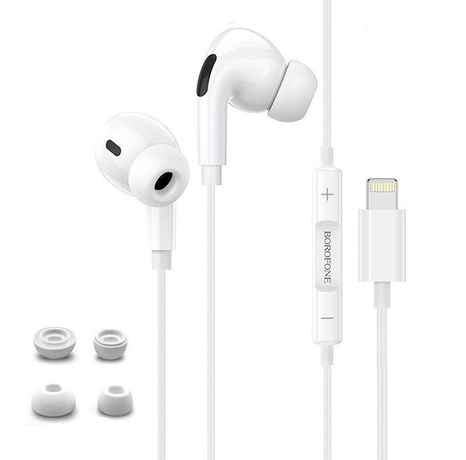 

Вакуумные наушники Borofone Lightning Bluetooth connect