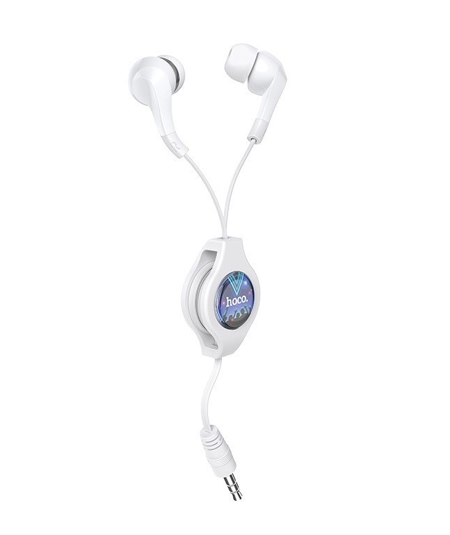 

Наушники Hoco Telescopic 3.5 mm для Android/ПК/планшетов white