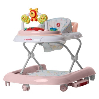 

Детские ходунки 3 в 1 с музыкальной игровой панелью CARRELLO Libero CRL-9602/2 Rose