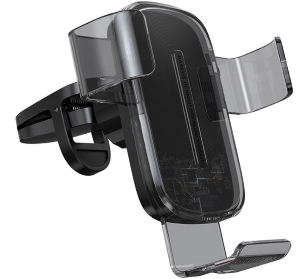 

Автодержатель с БЗУ Baseus Explore Gravity Car Mount 15W черный