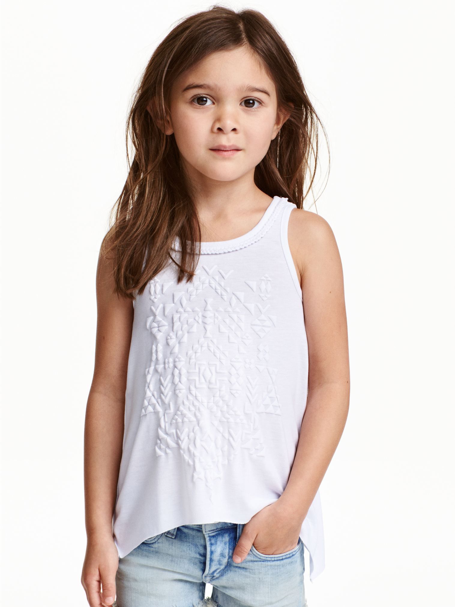 

Майка H&M HOM91208 98-104 см Белая