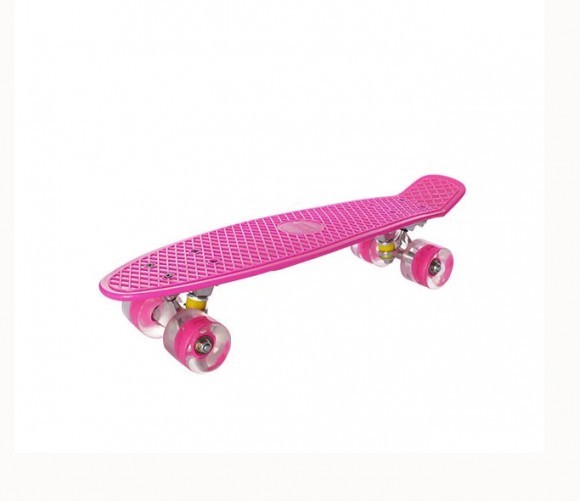 

Скейт Пенни борд Penny board Profi METR+ для детей и подростков Розовый RL MS 0848-5